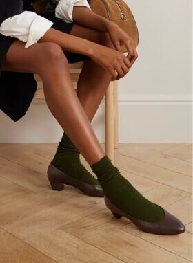 AEYDE Helia leather pumps